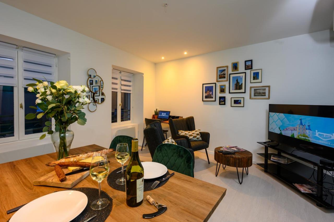 Cozy F2 40M2 Appartement Climatise Chateau Монбельяр Екстер'єр фото
